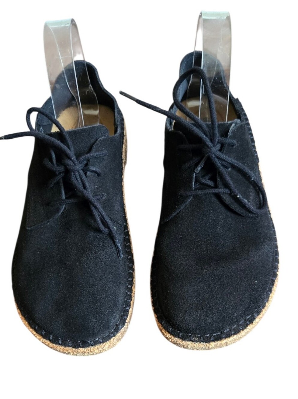 Birkenstock Gary Black Suede Oxford Shoes EU 37 / US 6